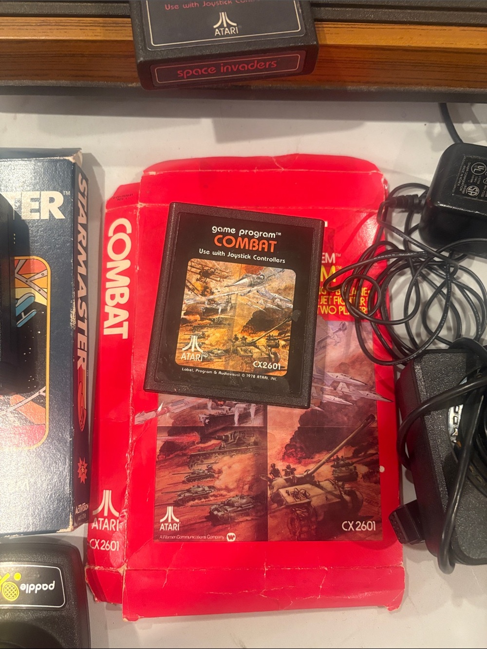 Atari Classic Video Computer System Console with Joysticks Not tested (as is) - Picture 3 of 7